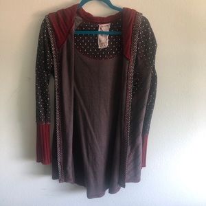Scrapbook unique cardigan
